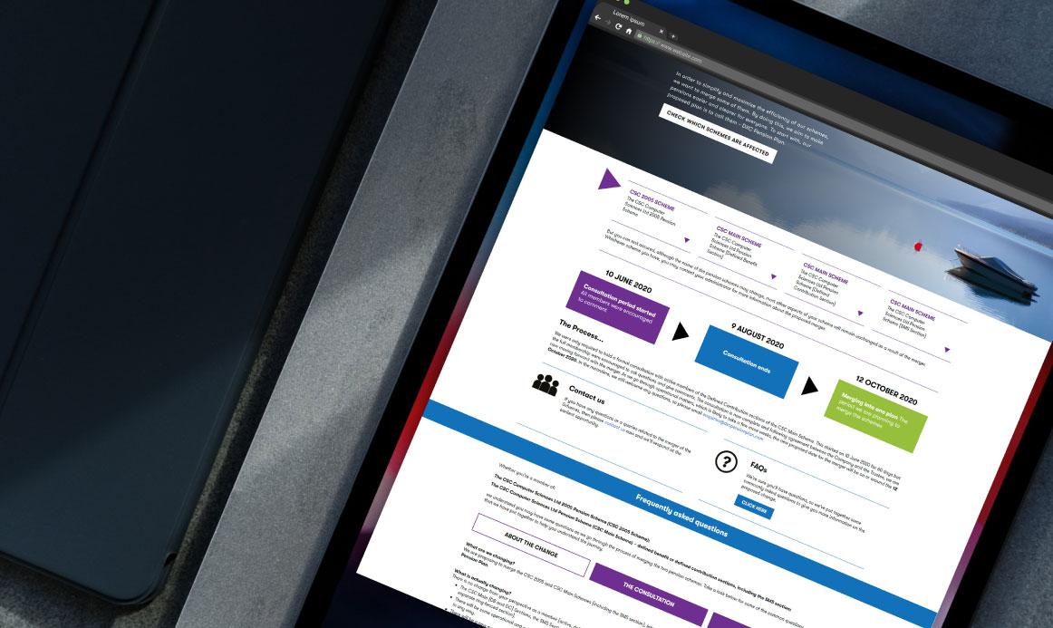 DXC Foldout wallet card image