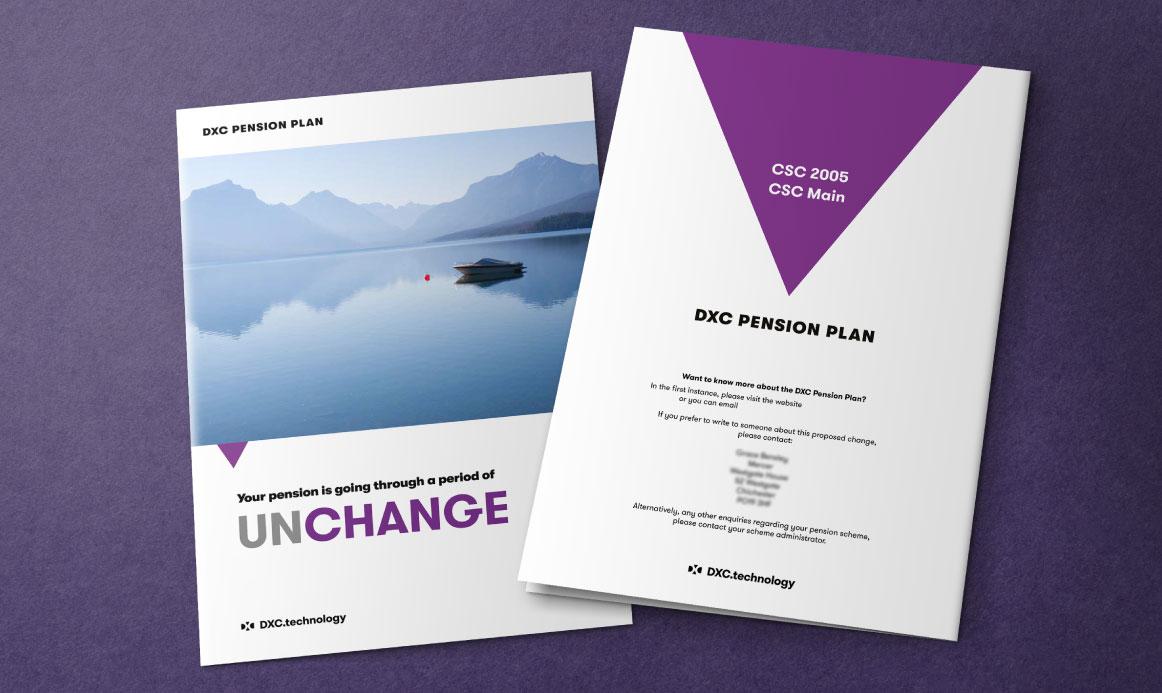 DXC campaign poster image