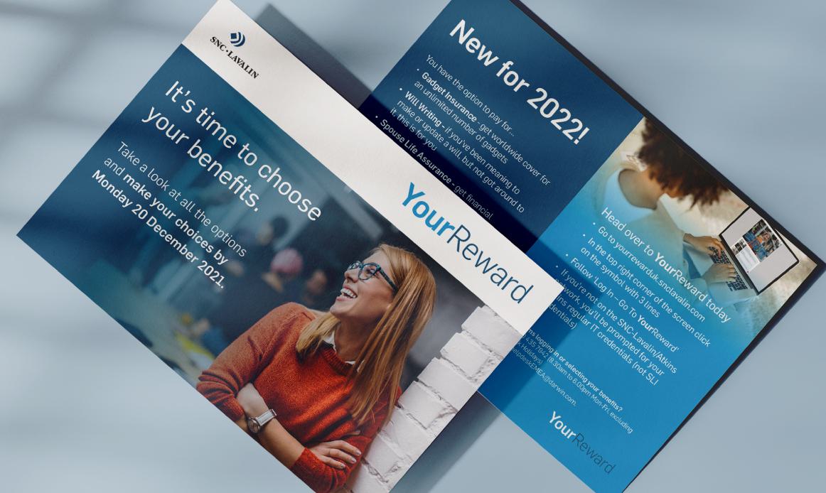 SNC Lavalin Launch postcard image